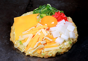 もちもちチーズ焼